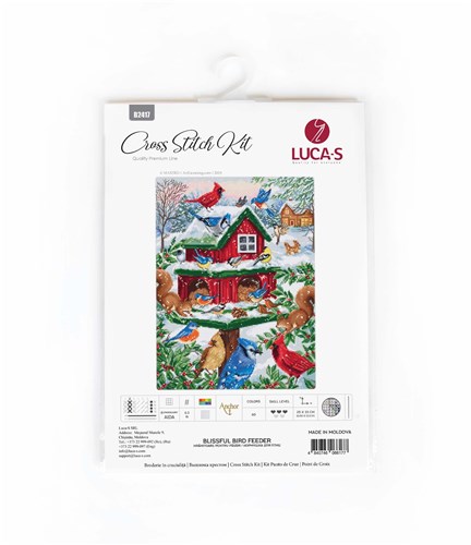 Blissful Bird Feeder Counted Cross-Stitch Kit