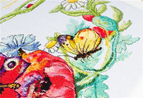 Summer Wreath Counted Cross Stitch Kit