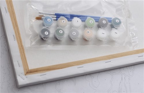 Village Bouquet Paint By Numbers Kit