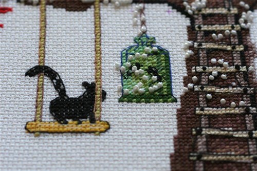 Cat House Cross-stitch Kit