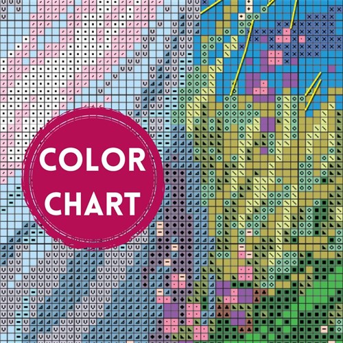 Color Of Flame Counted Cross Stitch Kit