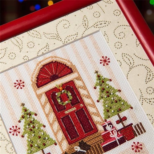 Merry CHristmas Crystal Art Cross Stitch Kit