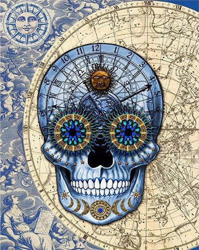Astrology Skul Diamond Painting Kit