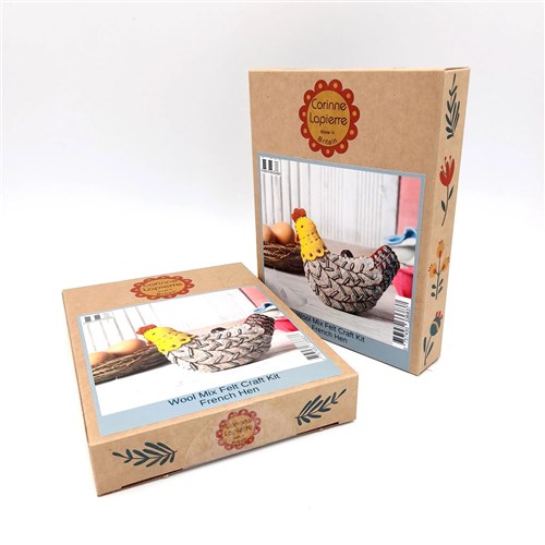 French Hen Felt Craft Kit