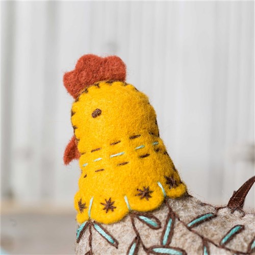 French Hen Felt Craft Kit
