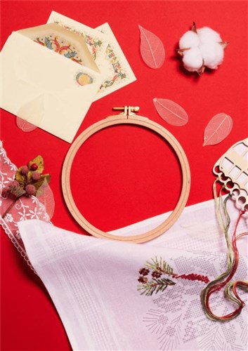 8mm Screwed Wooden Embroidery Hoop Nurge