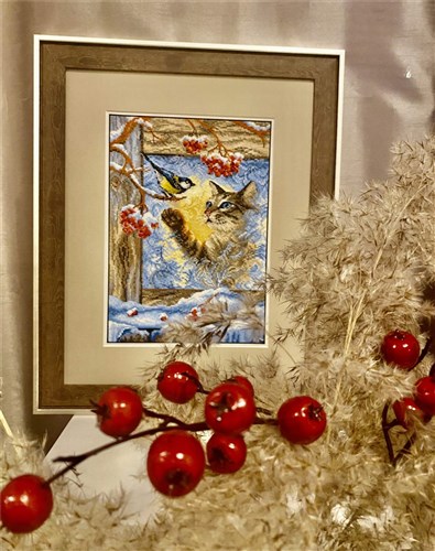 Meeting At The Window Counted Cross Stitch Kit