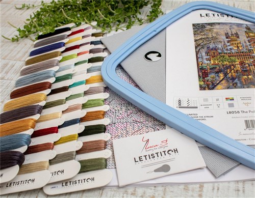 The Palace Counted Cross Stitch Kit