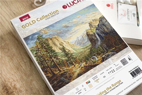 Riding The Range Counted Cross-Stitch Kit
