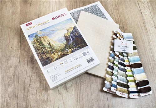 Riding The Range Counted Cross-Stitch Kit
