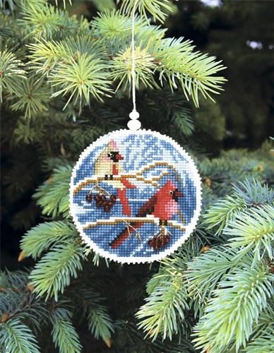 Winter Evening Plastic Canvas Cross Stitch Kit