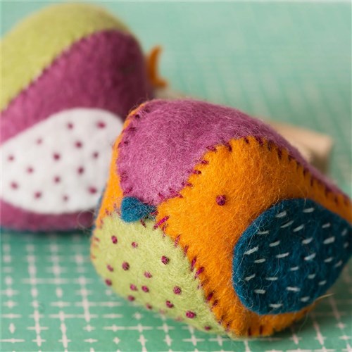 Birdhouse & Birds Felt Craft Kit