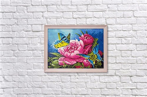 Butterflies And Peonies Diamond Painting Kit