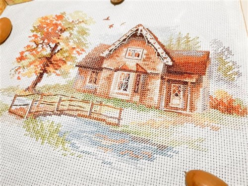 September House Cross-Stitch Kit