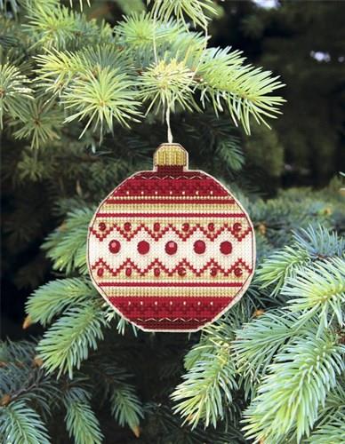 Plastic Canvas Ornament Cross Stitch Kit