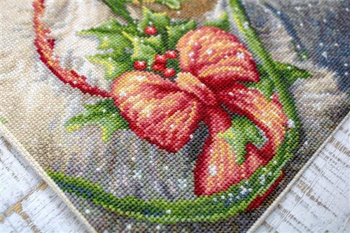 Christmas Deer Cross-Stitch Kit