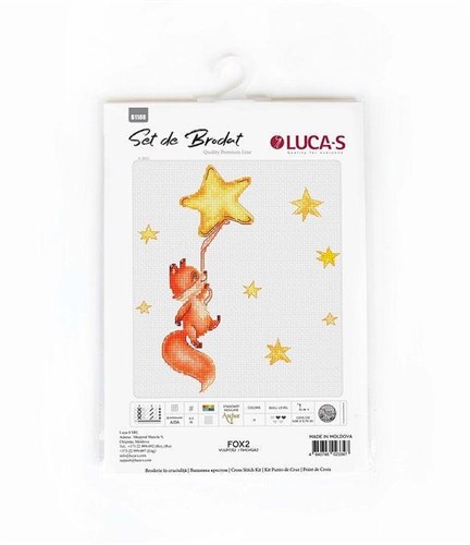 Fox Counted Cross-Stitch Kit