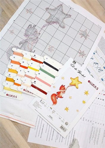 Fox Counted Cross-Stitch Kit