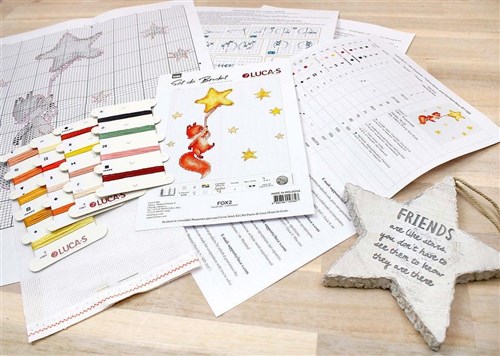 Fox Counted Cross-Stitch Kit
