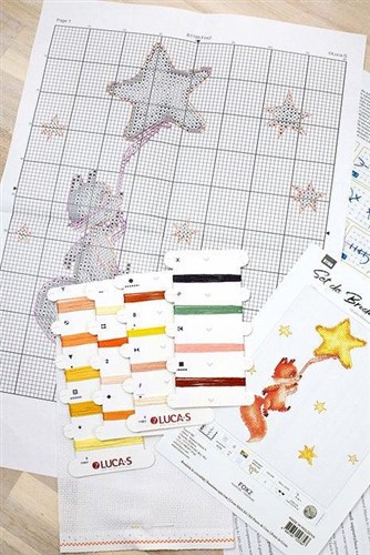 Fox Counted Cross-Stitch Kit