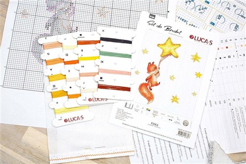 Fox Counted Cross-Stitch Kit