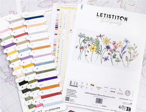 Summer Bloom Cross Stitch Kit