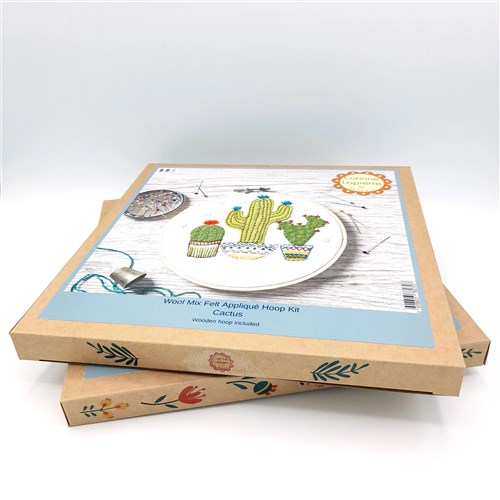 Cactus Applique Felt Kit