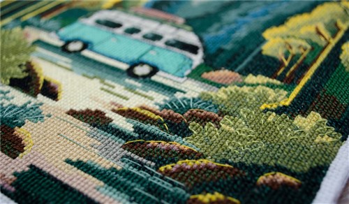 Thirst For Adventure Cross Stitch Kit