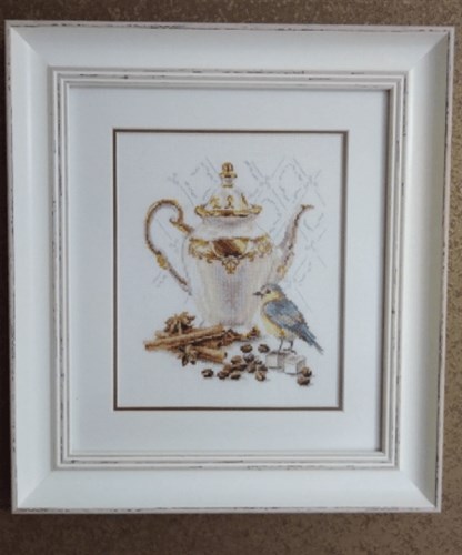 Coffee Connoisseur Counted Cross-Stitch Kit