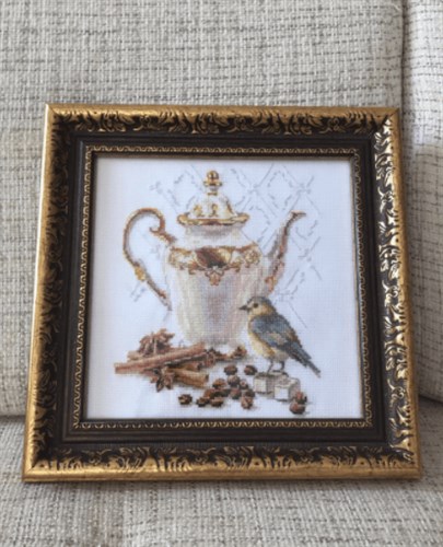 Coffee Connoisseur Counted Cross-Stitch Kit