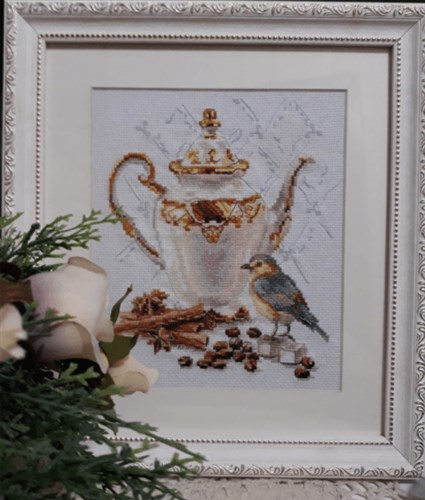 Coffee Connoisseur Counted Cross-Stitch Kit