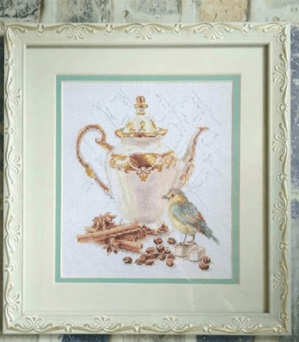 Coffee Connoisseur Counted Cross-Stitch Kit