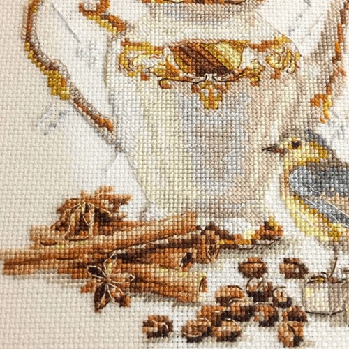 Coffee Connoisseur Counted Cross-Stitch Kit