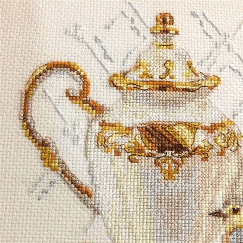 Coffee Connoisseur Counted Cross-Stitch Kit
