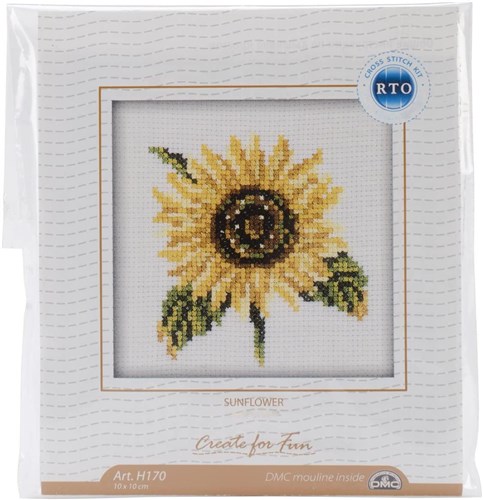 Sunflower Cross-Stitch Kit