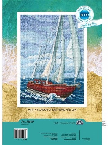 With The Flavour Of Salt Cross Stitch Kit