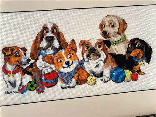 Dog Show Cross Stitch Kit
