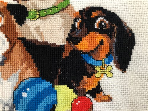 Dog Show Cross Stitch Kit