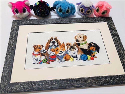 Dog Show Cross Stitch Kit