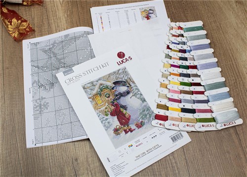The Girl With G Cross-Stitch Kit