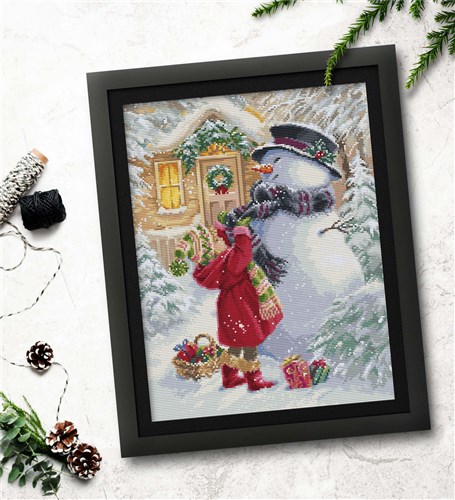 The Girl With G Cross-Stitch Kit