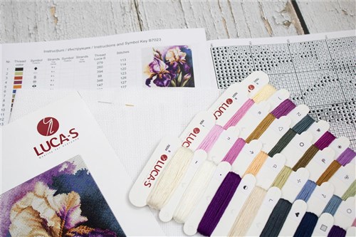 Iris Burgermeister Cross-Stitch Kit