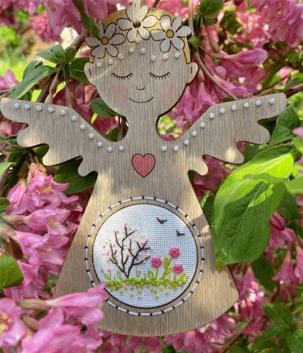 Angels Cross-Stitch Frame