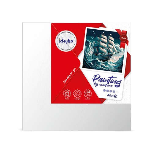 Storm On The Sea Paint By Numbers Kit