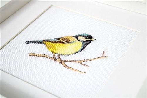 Great Tit Cross-Stitch Kit