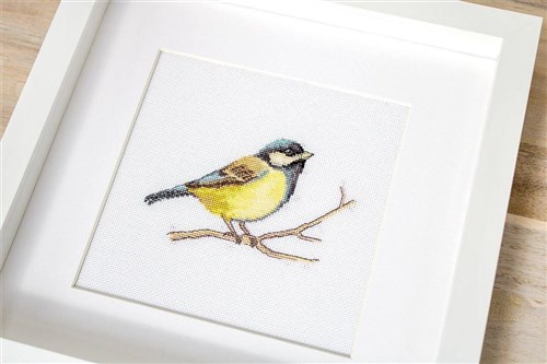 Great Tit Cross-Stitch Kit
