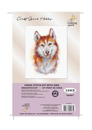 Husky Cross-Stitch Kit