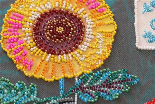 Bead Embroidery Kit - Thinking Of You