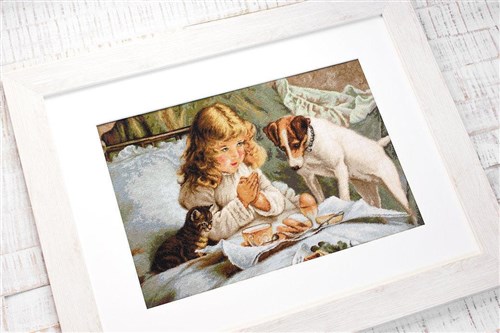 Prayer Counted Cross-Stitch Kit