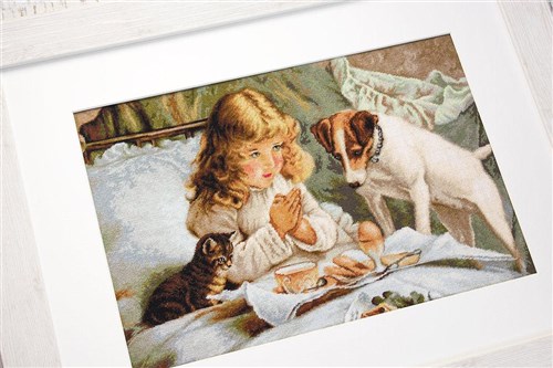 Prayer Counted Cross-Stitch Kit